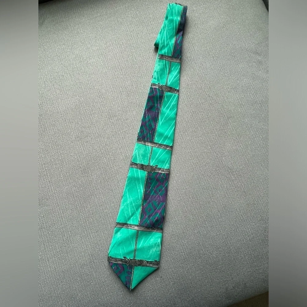 Claude Montana Vintage Silk Tie